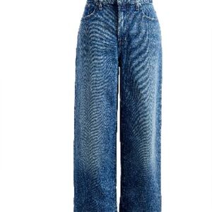 Madewell Concho wash wide leg
